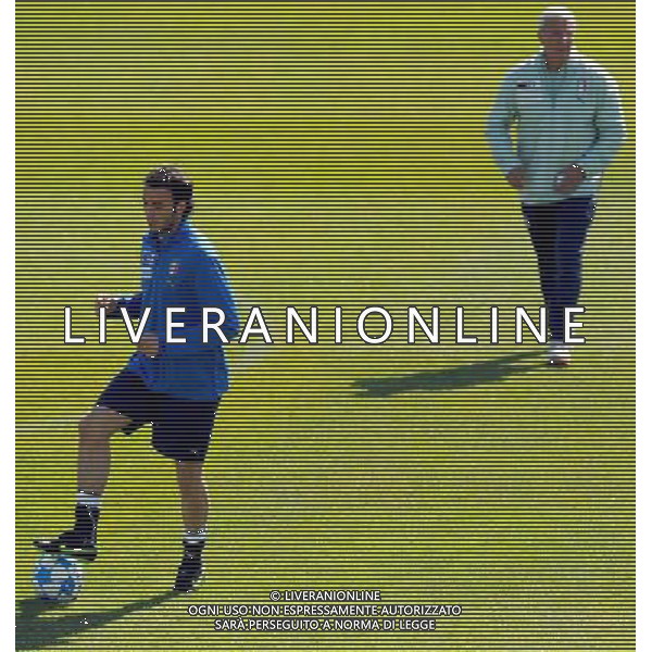 Raduno Nazionale Italiana a Coverciano Fiesole(FI) - 25.03.2009 Allenamento Nella Foto:PAZZINI GIAMPAOLO -LIPPI MARCELLO /Ph.Vitez-Ag. Aldo Liverani