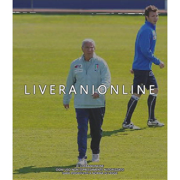 Raduno Nazionale Italiana a Coverciano Fiesole(FI) - 25.03.2009 Allenamento Nella Foto:LIPPI MARCELLO -MOTTA MARCO /Ph.Vitez-Ag. Aldo Liverani