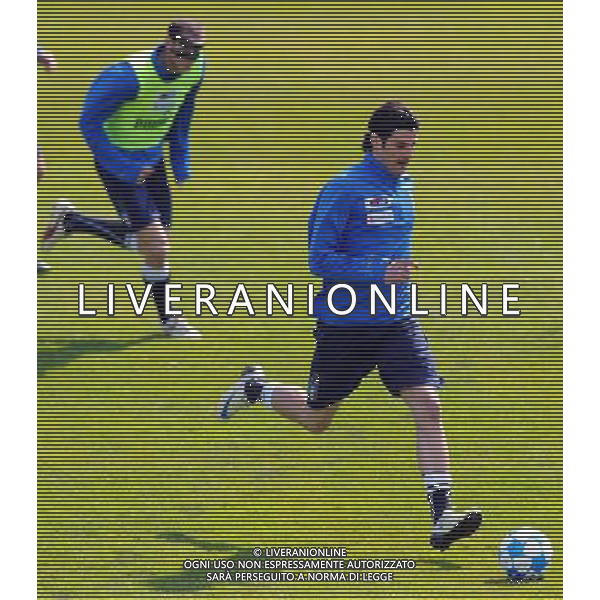 Raduno Nazionale Italiana a Coverciano Fiesole(FI) - 25.03.2009 Allenamento Nella Foto:IAQUINTA VINCENZO -CHIELLINI GIORGIO /Ph.Vitez-Ag. Aldo Liverani