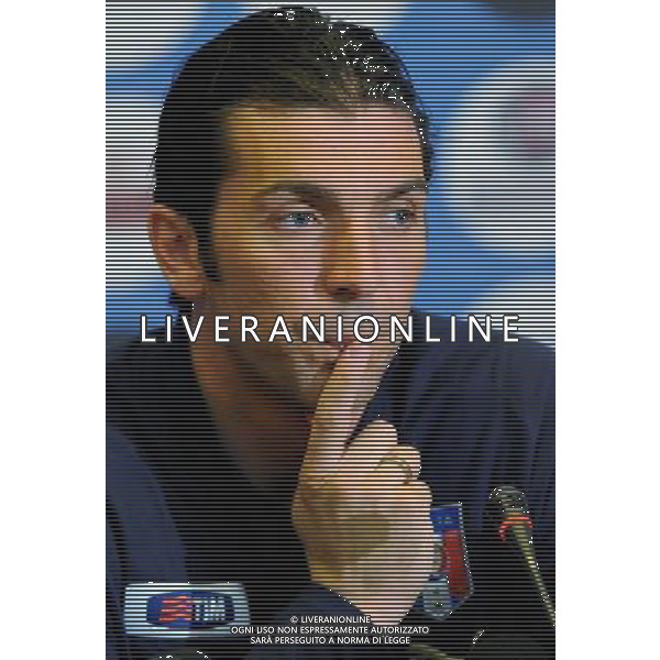 Raduno Nazionale Italiana a Coverciano Fiesole(FI) - 25.03.2009 Conferenza Stampa Nella Foto:BUFFON GIANLUIGI /Ph.Vitez-Ag. Aldo Liverani