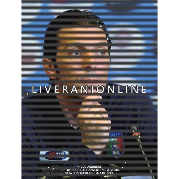 Raduno Nazionale Italiana a Coverciano Fiesole(FI) - 25.03.2009 Conferenza Stampa Nella Foto:BUFFON GIANLUIGI /Ph.Vitez-Ag. Aldo Liverani