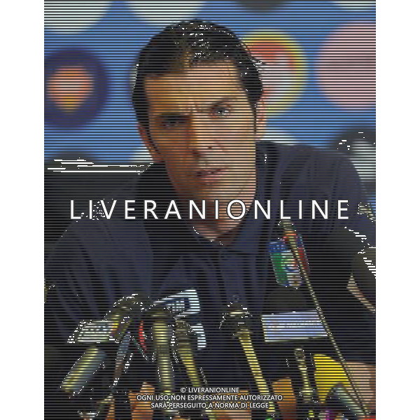 Raduno Nazionale Italiana a Coverciano Fiesole(FI) - 25.03.2009 Conferenza Stampa Nella Foto:BUFFON GIANLUIGI /Ph.Vitez-Ag. Aldo Liverani