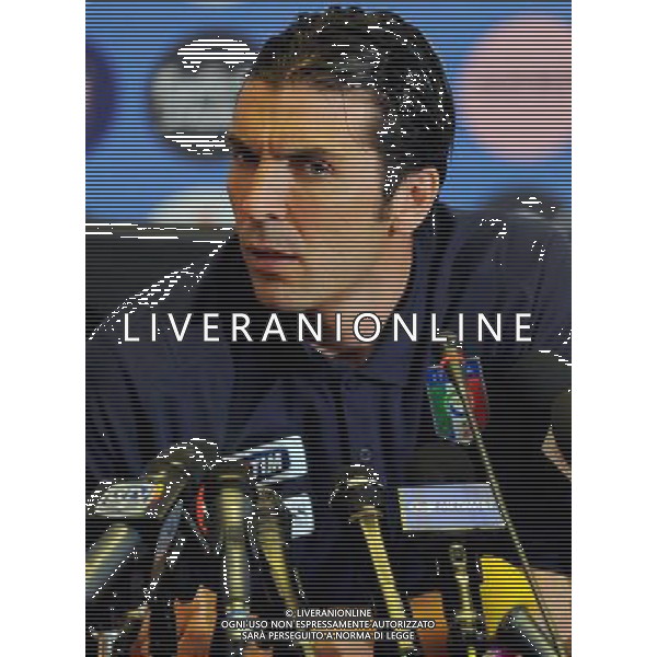 Raduno Nazionale Italiana a Coverciano Fiesole(FI) - 25.03.2009 Conferenza Stampa Nella Foto:BUFFON GIANLUIGI /Ph.Vitez-Ag. Aldo Liverani