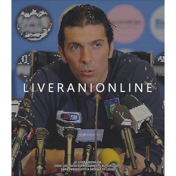 Raduno Nazionale Italiana a Coverciano Fiesole(FI) - 25.03.2009 Conferenza Stampa Nella Foto:BUFFON GIANLUIGI /Ph.Vitez-Ag. Aldo Liverani