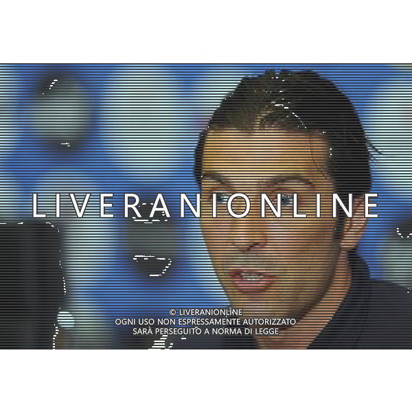 Raduno Nazionale Italiana a Coverciano Fiesole(FI) - 25.03.2009 Conferenza Stampa Nella Foto:BUFFON GIANLUIGI /Ph.Vitez-Ag. Aldo Liverani