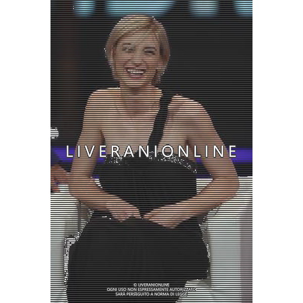FRANCESCA INAUDI TRASMISSIONE TV: \' CHIAMBRETTI NIGHT\' © ANTONIO SORANO - AG. ALDO LIVERANI SAS