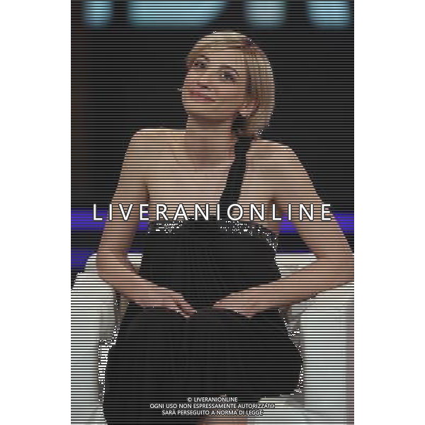 FRANCESCA INAUDI TRASMISSIONE TV: \' CHIAMBRETTI NIGHT\' © ANTONIO SORANO - AG. ALDO LIVERANI SAS