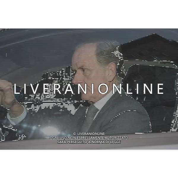 MILANO 26/3/2009 LEGA CALCIO VIA ROSELLINI CONSIGLIO LEGA CALCIO NELLA FOTO GIOVANNI COBOLLI GIGLI VA VIA IN MACCHINA FOTO ROMANO/AG ALDO LIVERANI