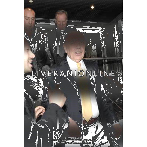 MILANO 26/3/2009 LEGA CALCIO VIA ROSELLINI CONSIGLIO LEGA CALCIO NELLA FOTO ADRIANO GALLIANI E GIOVANNI COBOLLI GIGLI FOTO ROMANO/AG ALDO LIVERANI