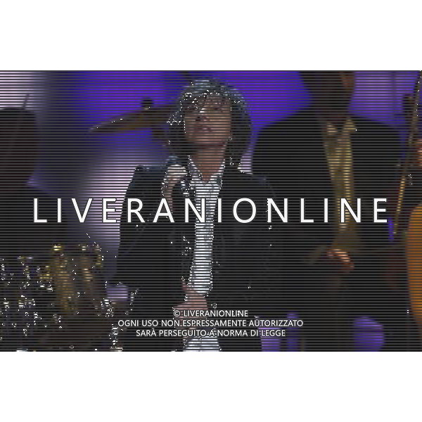 GIANNA NANNINI TRASMISSIONE TV: \' CHE TEMPO CHE FA\' FOTO ANTONIO SORANO - AG.ALDO LIVERANI SAS