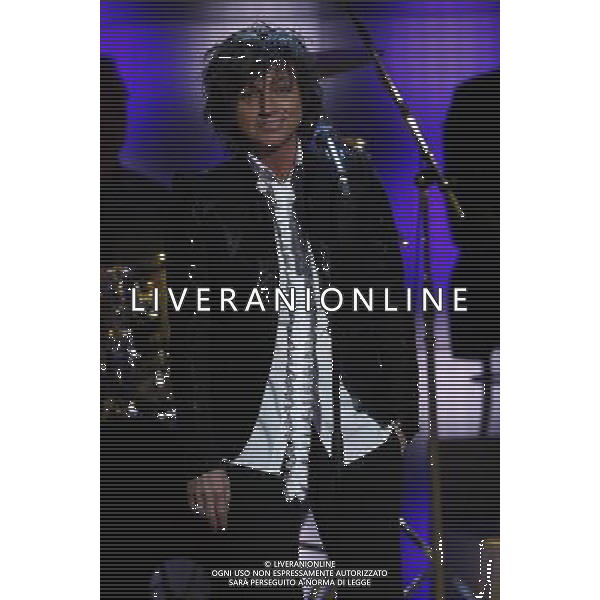 GIANNA NANNINI TRASMISSIONE TV: \' CHE TEMPO CHE FA\' FOTO ANTONIO SORANO - AG.ALDO LIVERANI SAS