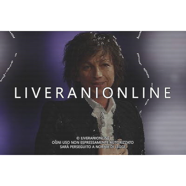 GIANNA NANNINI TRASMISSIONE TV: \' CHE TEMPO CHE FA\' FOTO ANTONIO SORANO - AG.ALDO LIVERANI SAS