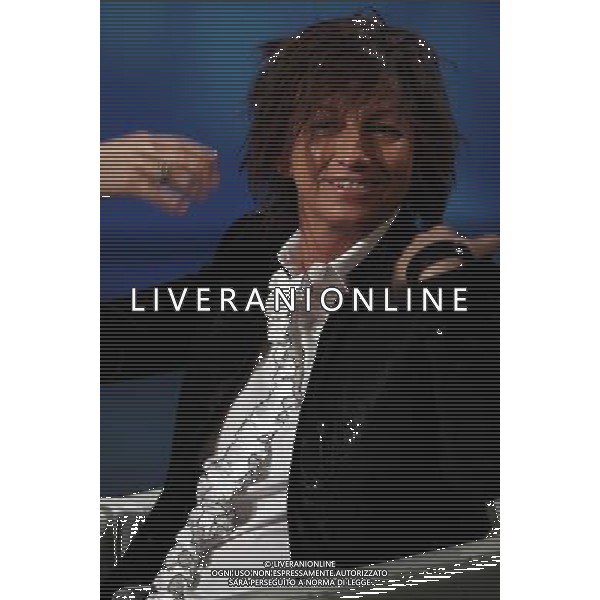 GIANNA NANNINI TRASMISSIONE TV: \' CHE TEMPO CHE FA\' FOTO ANTONIO SORANO - AG.ALDO LIVERANI SAS
