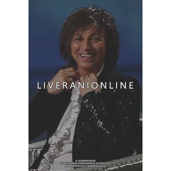 GIANNA NANNINI TRASMISSIONE TV: \' CHE TEMPO CHE FA\' FOTO ANTONIO SORANO - AG.ALDO LIVERANI SAS