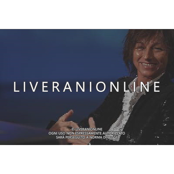GIANNA NANNINI TRASMISSIONE TV: \' CHE TEMPO CHE FA\' FOTO ANTONIO SORANO - AG.ALDO LIVERANI SAS