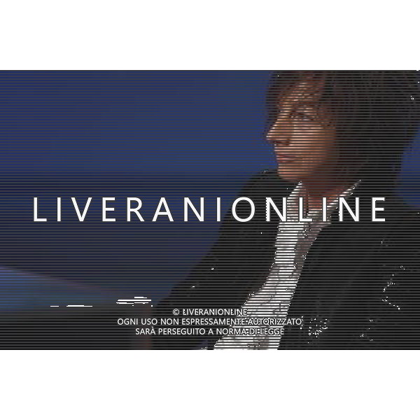 GIANNA NANNINI TRASMISSIONE TV: \' CHE TEMPO CHE FA\' FOTO ANTONIO SORANO - AG.ALDO LIVERANI SAS