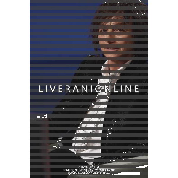 GIANNA NANNINI TRASMISSIONE TV: \' CHE TEMPO CHE FA\' FOTO ANTONIO SORANO - AG.ALDO LIVERANI SAS