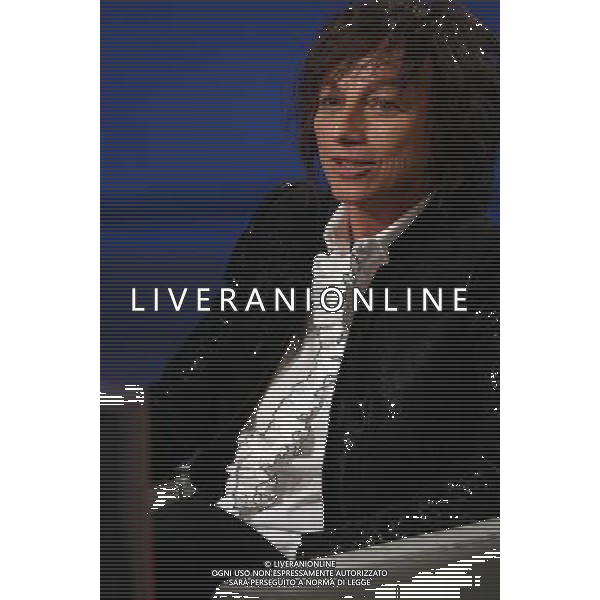 GIANNA NANNINI TRASMISSIONE TV: \' CHE TEMPO CHE FA\' FOTO ANTONIO SORANO - AG.ALDO LIVERANI SAS