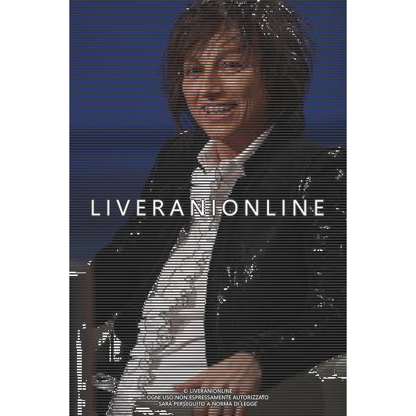 GIANNA NANNINI TRASMISSIONE TV: \' CHE TEMPO CHE FA\' FOTO ANTONIO SORANO - AG.ALDO LIVERANI SAS