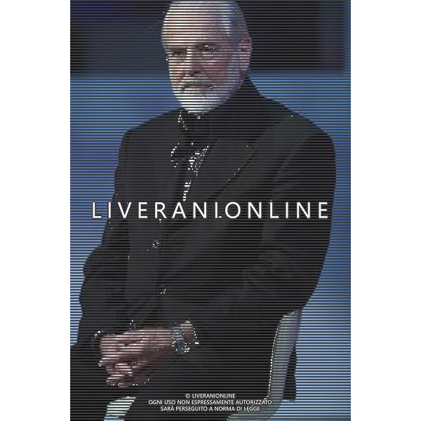 MICHELANGELO PISTOLETTO TRASMISSIONE TV: \' CHE TEMPO CHE FA\' FOTO ANTONIO SORANO - AG.ALDO LIVERANI SAS