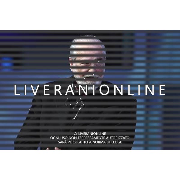 MICHELANGELO PISTOLETTO TRASMISSIONE TV: \' CHE TEMPO CHE FA\' FOTO ANTONIO SORANO - AG.ALDO LIVERANI SAS