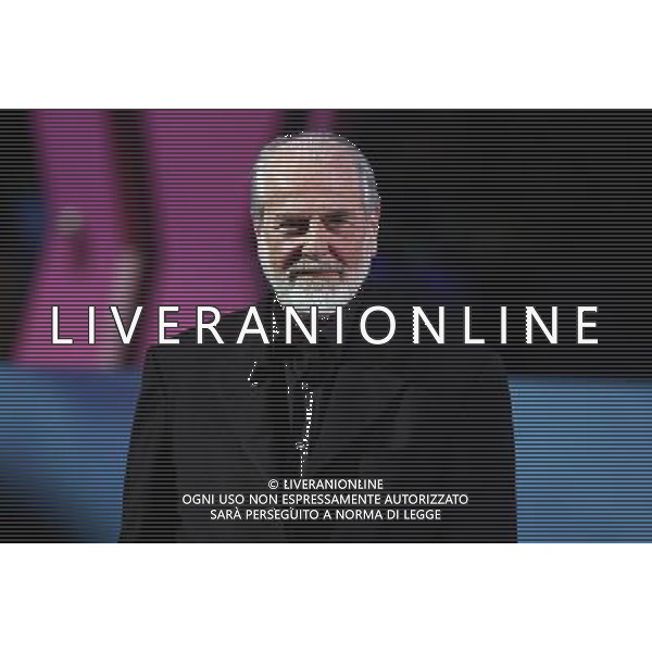 MICHELANGELO PISTOLETTO TRASMISSIONE TV: \' CHE TEMPO CHE FA\' FOTO ANTONIO SORANO - AG.ALDO LIVERANI SAS
