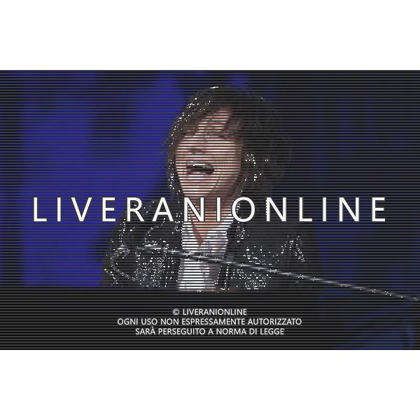 GIANNA NANNINI TRASMISSIONE TV: \' CHE TEMPO CHE FA\' FOTO ANTONIO SORANO - AG.ALDO LIVERANI SAS