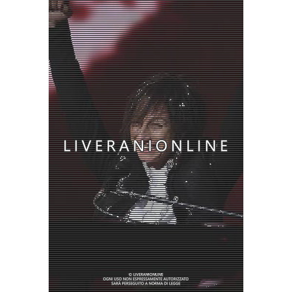 GIANNA NANNINI TRASMISSIONE TV: \' CHE TEMPO CHE FA\' FOTO ANTONIO SORANO - AG.ALDO LIVERANI SAS