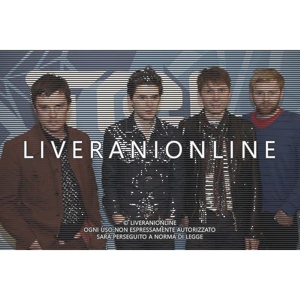 IL GRUPPO DEI \' FRANZ FERDINAND\' OSPITE DELLA TRASMISSIONE TV: \' TRL LIVE@MTV\' © ANTONIO SORANO - AG. ALDO LIVERANI SAS