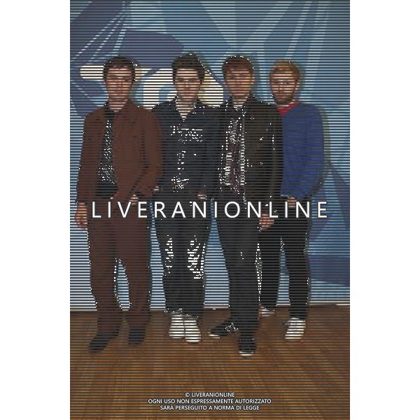 IL GRUPPO DEI \' FRANZ FERDINAND\' OSPITE DELLA TRASMISSIONE TV: \' TRL LIVE@MTV\' © ANTONIO SORANO - AG. ALDO LIVERANI SAS