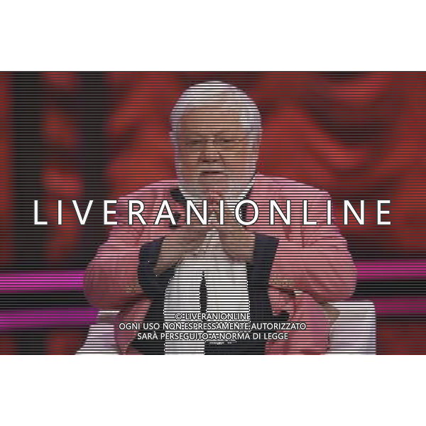 PAOLO VILLAGGIO TRASMISSIONE TV: \' CHIAMBRETTI NIGHT\' © ANTONIO SORANO - AG. ALDO LIVERANI SAS