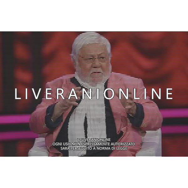PAOLO VILLAGGIO TRASMISSIONE TV: \' CHIAMBRETTI NIGHT\' © ANTONIO SORANO - AG. ALDO LIVERANI SAS