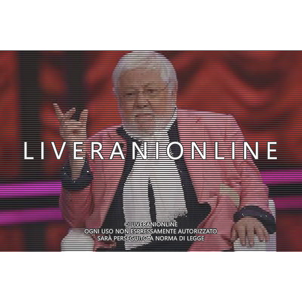 PAOLO VILLAGGIO TRASMISSIONE TV: \' CHIAMBRETTI NIGHT\' © ANTONIO SORANO - AG. ALDO LIVERANI SAS