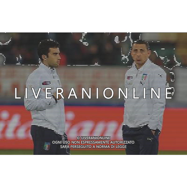 Qualificazioni ai Mondiali Sud Africa 2010 Gruppo 8 Bari - 01.04.2009 Italia-Eire Repubblica d\'Irlanda Nella Foto: GIUSEPPE ROSSI-PALOMBO ANGELO /Ph.Vitez-Ag. Aldo Liverani