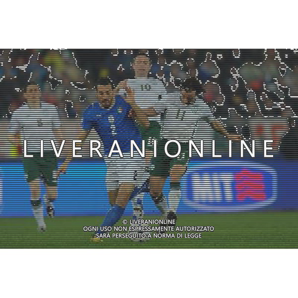 Qualificazioni ai Mondiali Sud Africa 2010 Gruppo 8 Bari - 01.04.2009 Italia-Eire Repubblica d\'Irlanda Nella Foto: GIANLUCA ZAMBROTTA-HUNT-KEANE ROBBIE /Ph.Vitez-Ag. Aldo Liverani