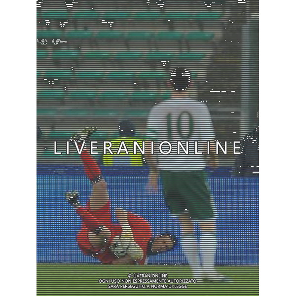 Qualificazioni ai Mondiali Sud Africa 2010 Gruppo 8 Bari - 01.04.2009 Italia-Eire Repubblica d\'Irlanda Nella Foto: GIANLUIGI BUFFON IN PARATA /Ph.Vitez-Ag. Aldo Liverani