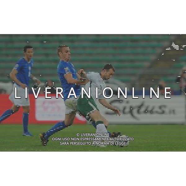 Qualificazioni ai Mondiali Sud Africa 2010 Gruppo 8 Bari - 01.04.2009 Italia-Eire Repubblica d\'Irlanda Nella Foto: DANIELE DE ROSSI-N. HUNT /Ph.Vitez-Ag. Aldo Liverani