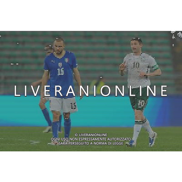 Qualificazioni ai Mondiali Sud Africa 2010 Gruppo 8 Bari - 01.04.2009 Italia-Eire Repubblica d\'Irlanda Nella Foto: ROBBIE KEANE ESULTANZA E DELUSIONE DOSSENA /Ph.Vitez-Ag. Aldo Liverani