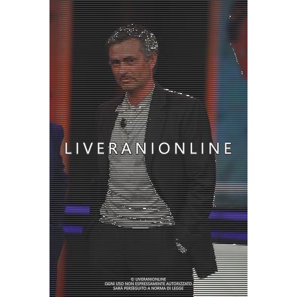 JOSE\' MOURINHO TRASMISSIONE TV: \' CHIAMBRETTI NIGHT\' © ANTONIO SORANO - AG. ALDO LIVERANI SAS