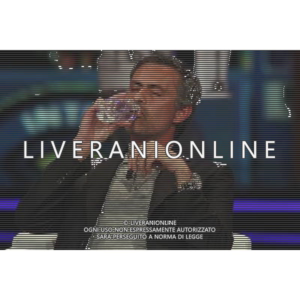 JOSE\' MOURINHO TRASMISSIONE TV: \' CHIAMBRETTI NIGHT\' © ANTONIO SORANO - AG. ALDO LIVERANI SAS BERE ACQUA
