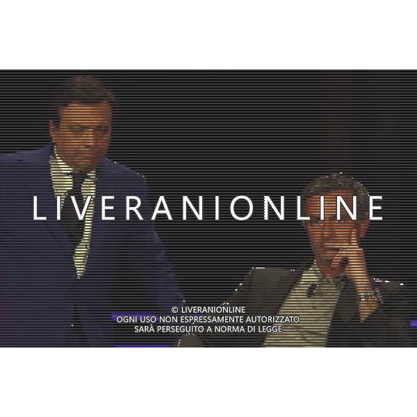 PIERO CHIAMBRETTI - JOSE\' MOURINHO TRASMISSIONE TV: \' CHIAMBRETTI NIGHT\' © ANTONIO SORANO - AG. ALDO LIVERANI SAS