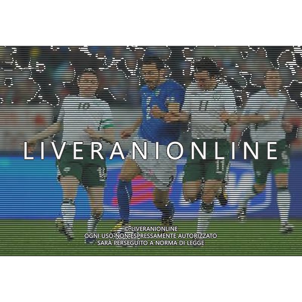 Qualificazioni ai Mondiali Sud Africa 2010 Gruppo 8 Bari - 01.04.2009 Italia-Eire Repubblica d\'Irlanda Nella Foto:ZAMBROTTA GIANLUCA-HUNT S.-KEANE ROBBIE /Ph.Vitez-Ag. Aldo Liverani