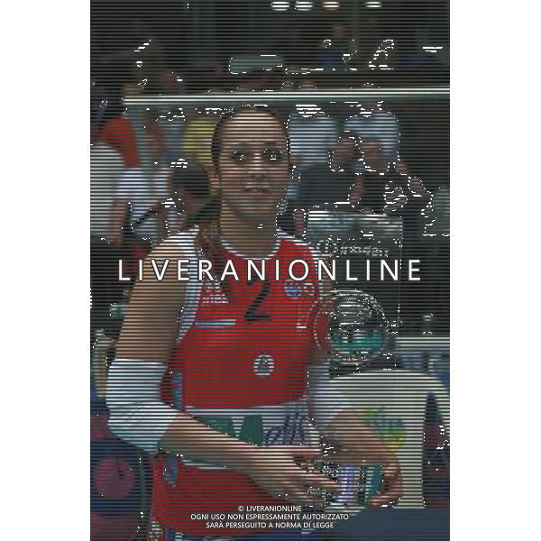 Foppapedretti Bergamo - Scavolini Pesaro Volley Pallavolo Femminile 11a Giornata di ritorno 01/04/2009 nella foto Enrica Merlo ph Pasinetti/Ag. Aldo Liverani Sas