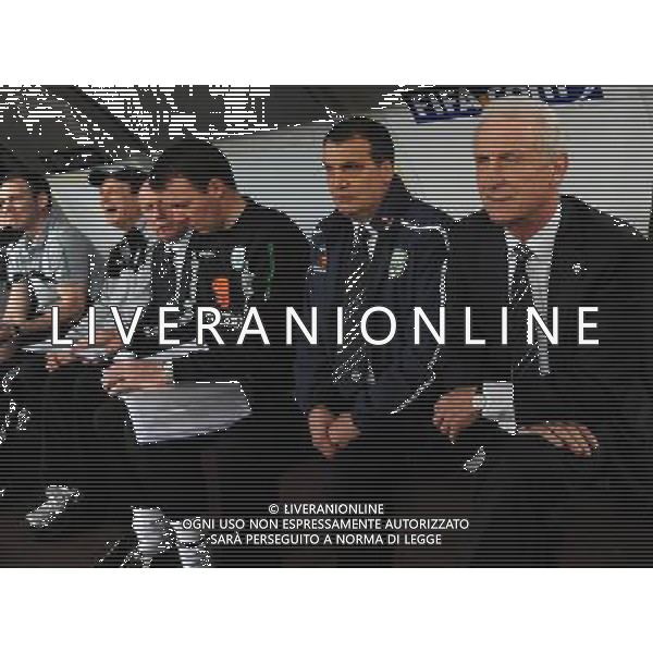 Qualificazioni ai Mondiali Sud Africa 2010 Gruppo 8 Bari - 01.04.2009 Italia-Eire Repubblica d\'Irlanda Nella Foto:TRAPATTONI GIOVANNI-TARDELLI MARCO /Ph.Vitez-Ag. Aldo Liverani