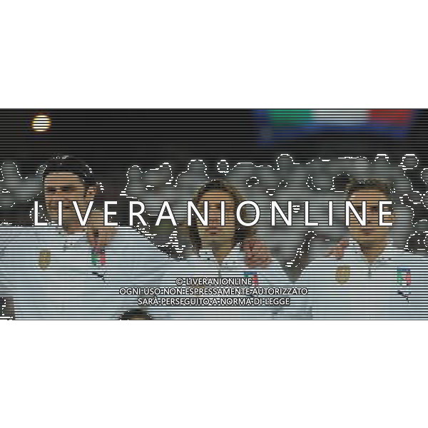 Qualificazioni ai Mondiali Sud Africa 2010 Gruppo 8 Bari - 01.04.2009 Italia-Eire Repubblica d\'Irlanda Nella Foto:PIRLO ANDRE-BRIGHI MATTEO-IAQUINTA VINCENZO /Ph.Vitez-Ag. Aldo Liverani