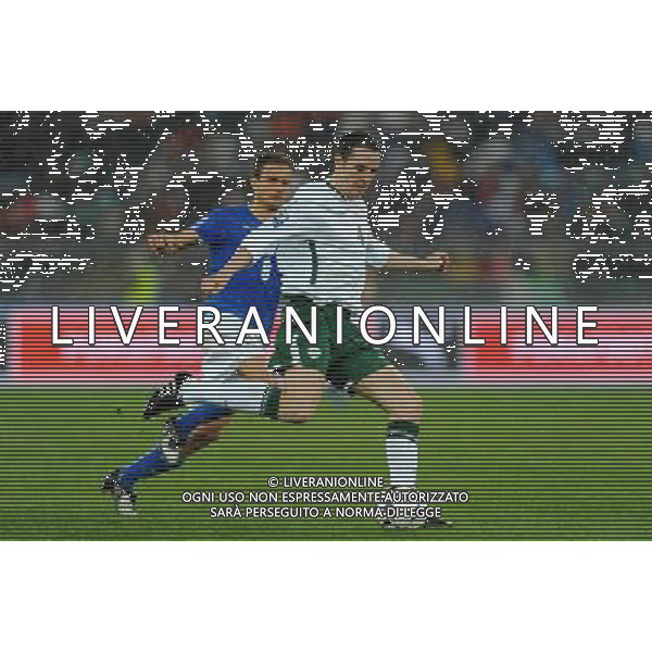 Qualificazioni ai Mondiali Sud Africa 2010 Gruppo 8 Bari - 01.04.2009 Italia-Eire Repubblica d\'Irlanda Nella Foto:O\'SHEA /Ph.Vitez-Ag. Aldo Liverani
