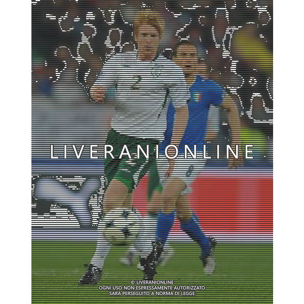 Qualificazioni ai Mondiali Sud Africa 2010 Gruppo 8 Bari - 01.04.2009 Italia-Eire Repubblica d\'Irlanda Nella Foto:MCSHANE /Ph.Vitez-Ag. Aldo Liverani