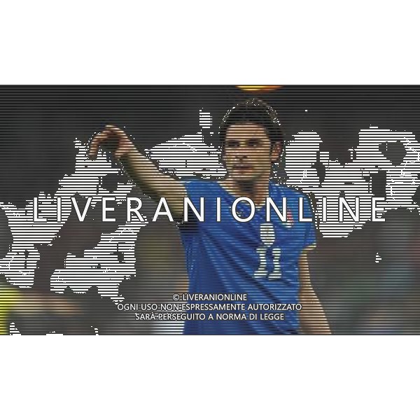 Qualificazioni ai Mondiali Sud Africa 2010 Gruppo 8 Bari - 01.04.2009 Italia-Eire Repubblica d\'Irlanda Nella Foto:IAQUINTA VINCENZO /Ph.Vitez-Ag. Aldo Liverani
