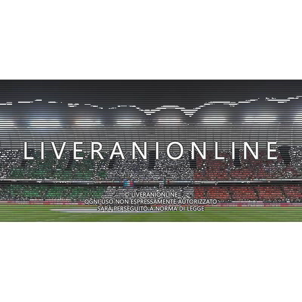 Qualificazioni ai Mondiali Sud Africa 2010 Gruppo 8 Bari - 01.04.2009 Italia-Eire Repubblica d\'Irlanda Nella Foto:COREOGRAFIA ITALIA /Ph.Vitez-Ag. Aldo Liverani