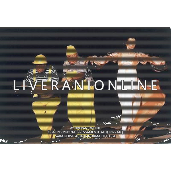 FILM\'LE NUOVE COMICHE\' NELLA FOTO PAOLO VILLAGGIO-RENATO POZZETTO AG ALDO LIVERANI